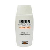 کرم ضد آفتاب بدون رنگ ایزدین SPF 50 مدل FOTOULTRA 100 ACTIVE UNIFY مناسب انواع پوست حجم 50 میلی لیتر