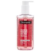 ژل شستشو صورت نوتروژینا مدل clear and radiant حجم 200 میلی