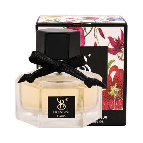 عطر جیبی زنانه برندینی مدل Flora حجم 25 میلی لیتر