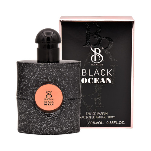 عطر جیبی زنانه برندینی مدل Black Ocean حجم 25 میلی لیتر