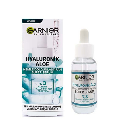 سرم هیالورونیک اسید گارنیر مدلGarnier Hyaluronik Aloe حجم30میلی لیتر