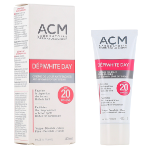 کرم ضد لک روز دپی وایت ای سی ام مدلACM DÉPIWHITE SPF20 حجم 40 میلی لیتر