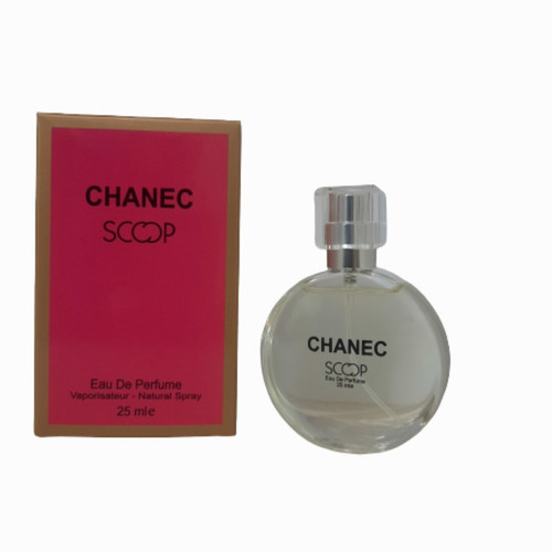 عطر جیبی زنانه اسکوپ مدل chanec حجم 25 میلی لیتر