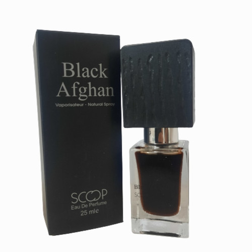 عطر جیبی مردانه اسکوپ مدل black afghan حجم 25 میلی لیتر