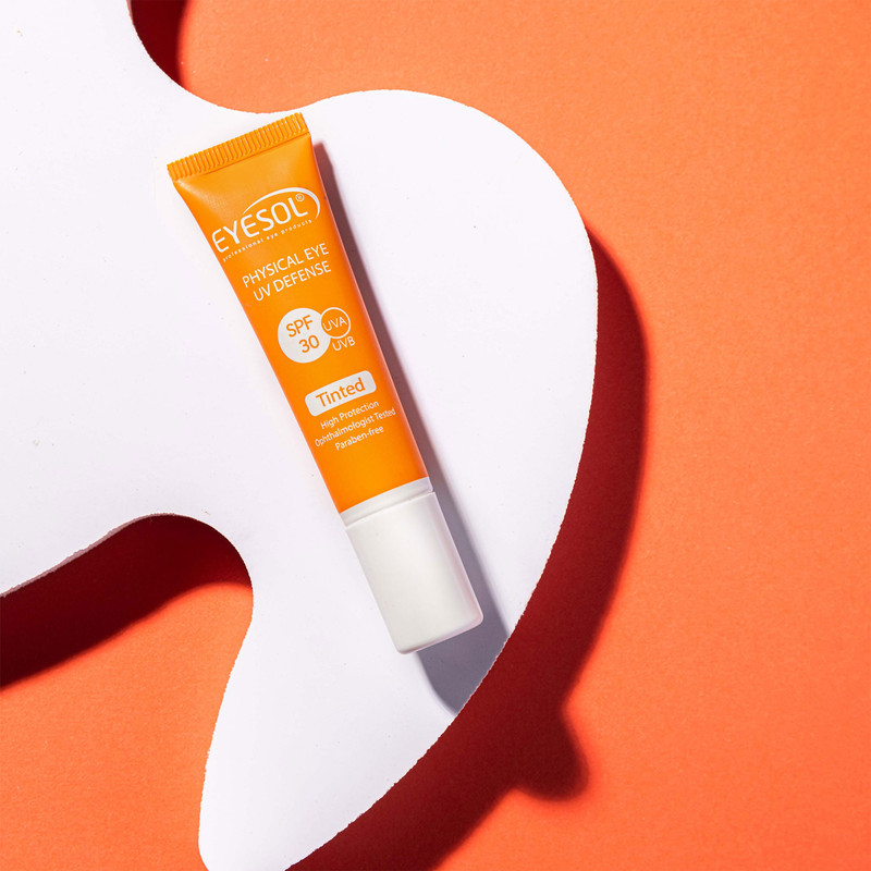 کرم ضدآفتاب  مدل رنگی دور چشم آیسول حجم 15 میلی‌لیتر با SPF 30 ( بژ طبیعی)