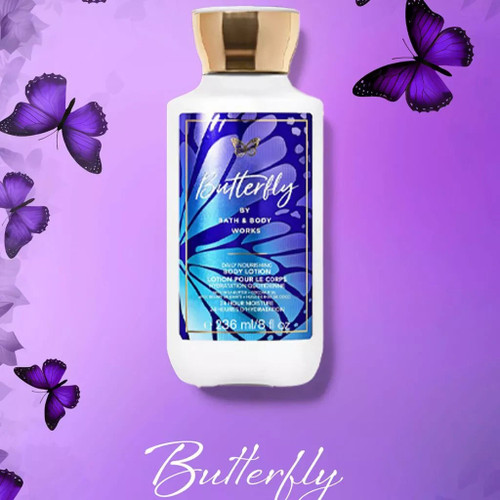 لوسیون بدن بث اند بادی ورکس مدل Butterfly حجم 236میلی لیتر