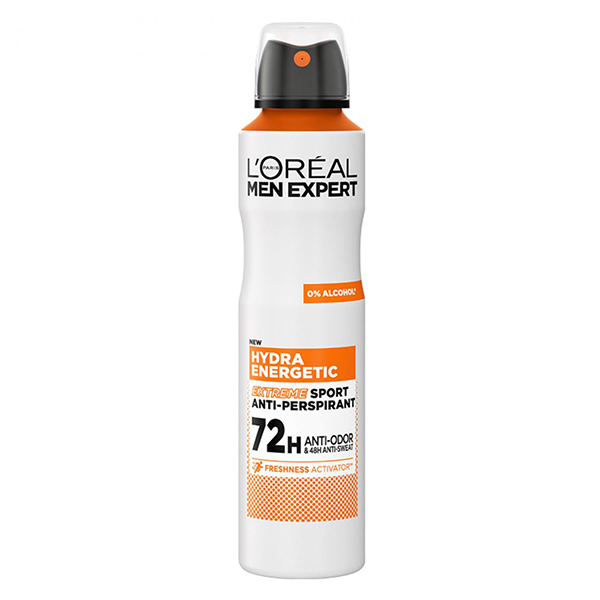 اسپری بدن لورال مدل هیدرا انرژتیک (Loreal hydra energetic)حجم250میلی لیتر