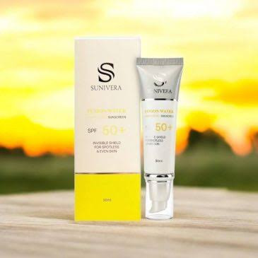 کرم ضد آفتاب و ضد لک فیوژن واتر بی رنگ SPF50 سانیورا 50 میلی لیتر